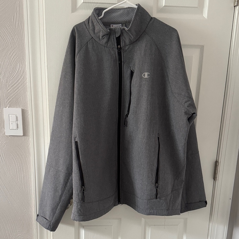 Champion Men's Performance Jacket in Gray